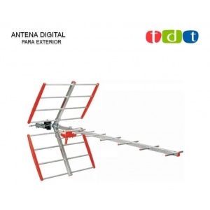 Antena Digital Para Exterior Aire Hd Tdt